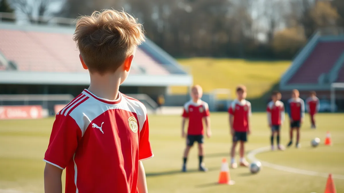 Hvidovre IF U12 drenge i aktion mod HB Køge